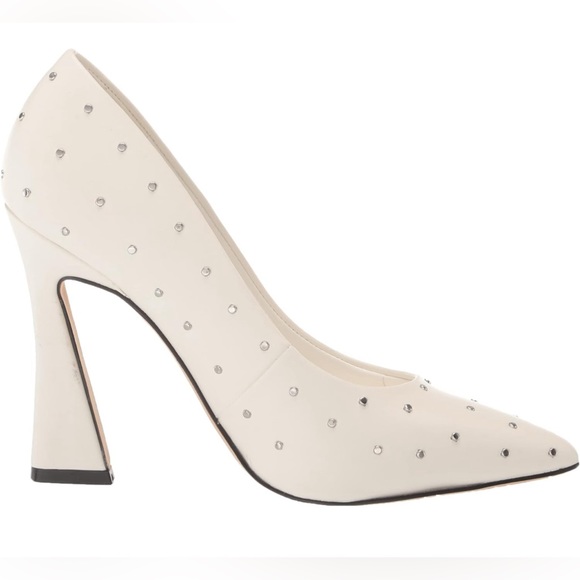 NEW Nine West Trial Women's Rhinestone Dress Pumps White size 7 - Picture 4 of 14